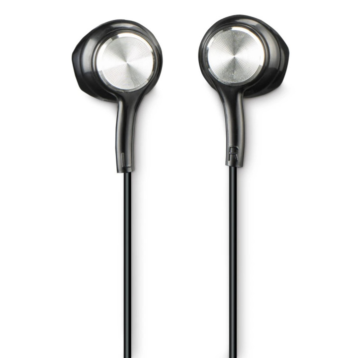 Hama Ocean II Auscultadores Com fios Intra-auditivo Chamadas Música USB Type-C Preto, Prateado