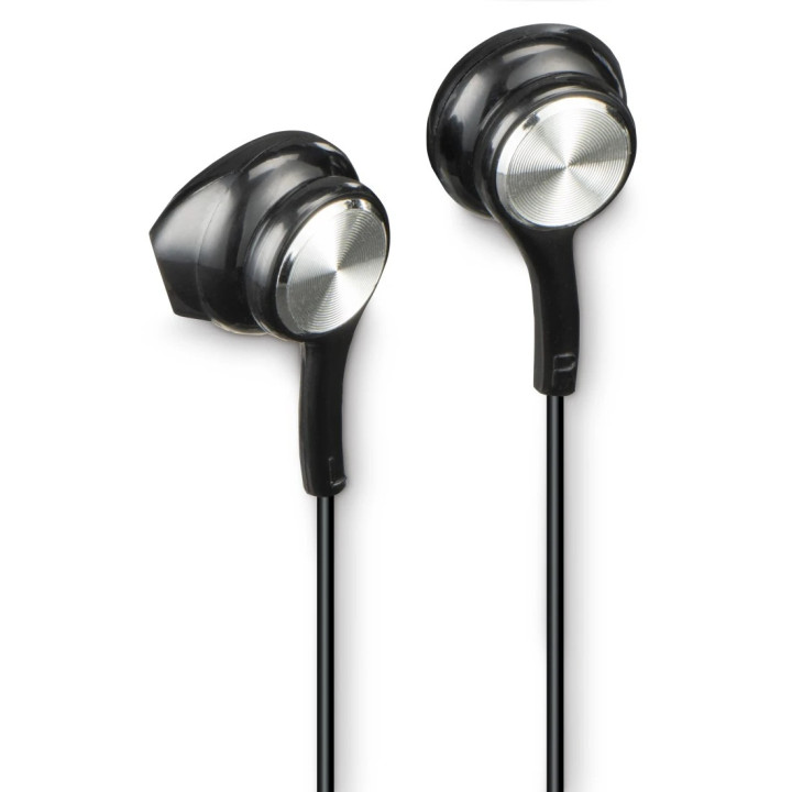Hama Ocean II Auscultadores Com fios Intra-auditivo Chamadas Música USB Type-C Preto, Prateado