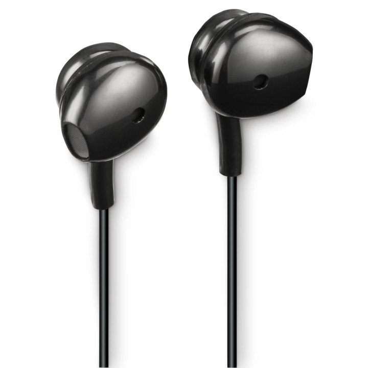 Hama Ocean II Auscultadores Com fios Intra-auditivo Chamadas Música USB Type-C Preto, Prateado