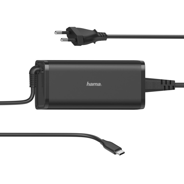 Hama 00200007 carregador de dispositivos móveis Computador portátil, Consola portátil, Smartphone, Tablet Preto AC Interior