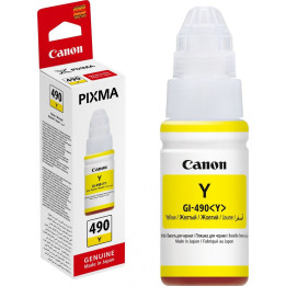 Recarga de Tinta CANON Amarelo GI-490 Y (G Series)