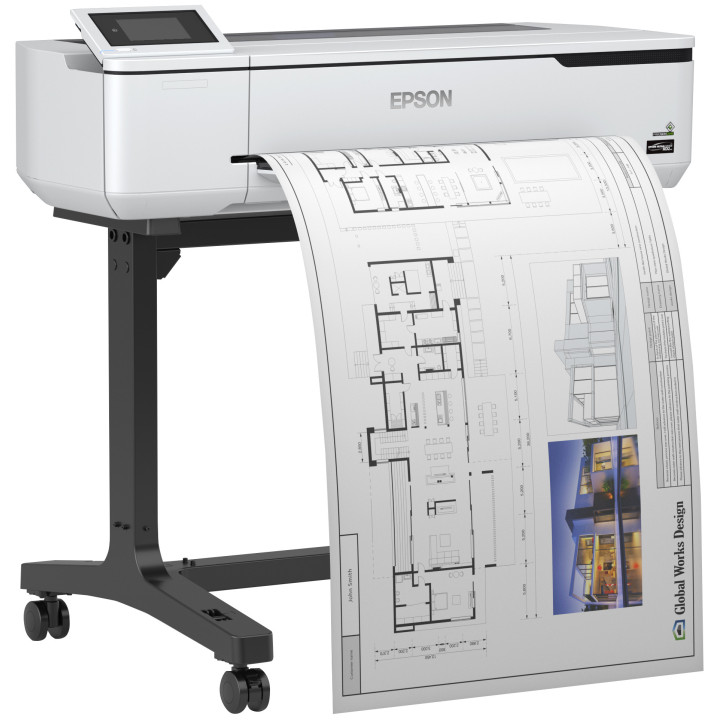 Epson SureColor SC-T3100 impressora de grande formato Wi-Fi Jato de tinta Cor 2400 x 1200 DPI A1 (594 x 841 mm) Ethernet LAN