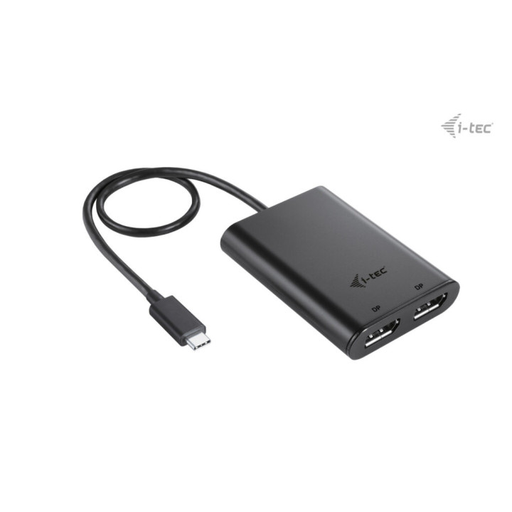 i-tec C31DUAL4K60DP adaptador gráfico USB 7680 x 4320 pixels Preto