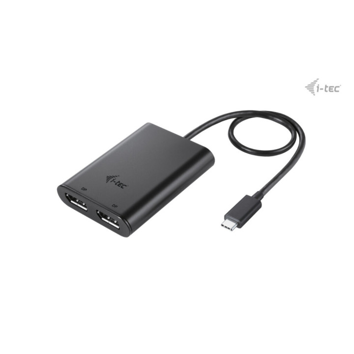 i-tec C31DUAL4K60DP adaptador gráfico USB 7680 x 4320 pixels Preto