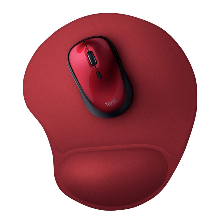 Trust 20429 tapete de rato Vermelho