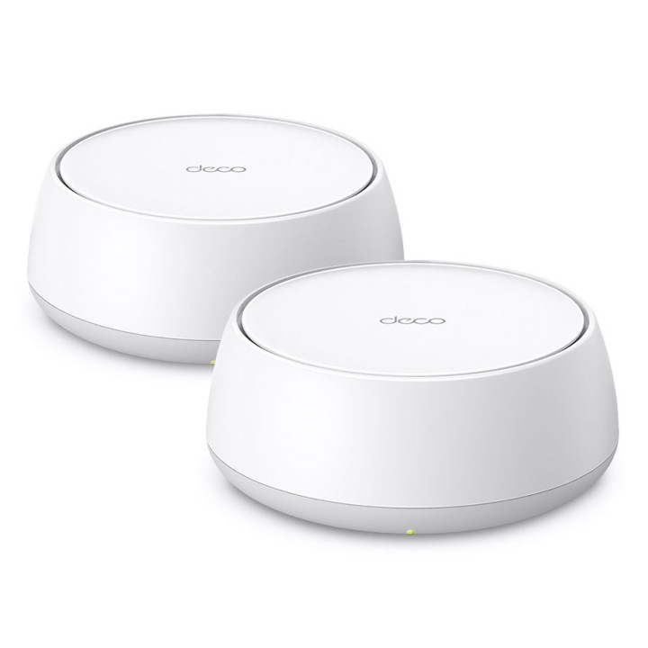 TP-Link DECO BE25(2-PACK) sistema de Wi-Fi Mesh Dual-band (2,4 GHz   5 GHz) Wi-Fi 7 (802.11be) Branco Interno