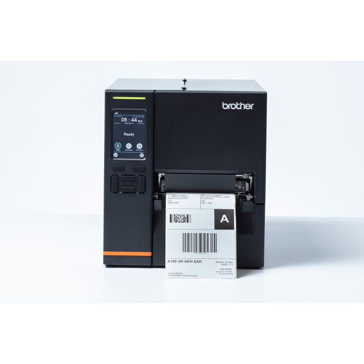 Brother TJ4021TN impressora de etiquetas Térmica direta Transferência termal 203 x 203 DPI 254 mm seg Com fios Ethernet LAN