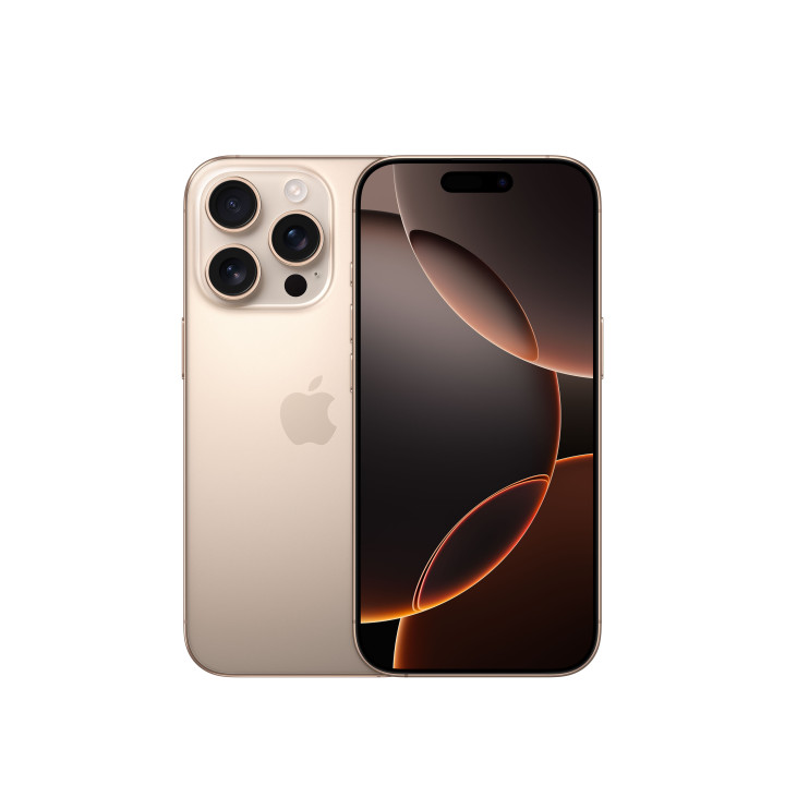 Apple iPhone 16 Pro 16 cm (6.3") Dual SIM iOS 18 5G USB Type-C 256 GB Areia