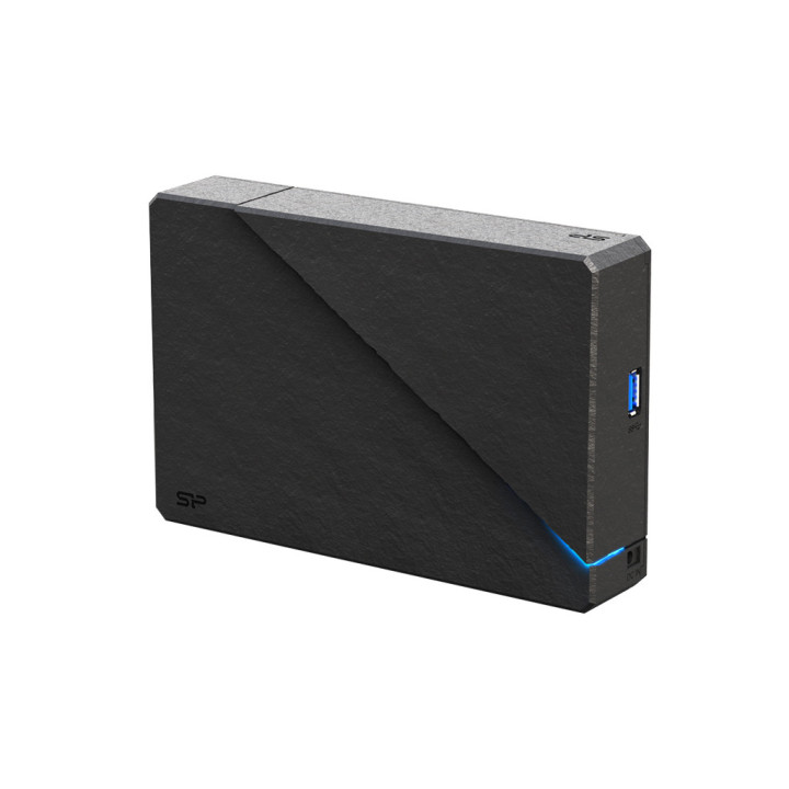 Silicon Power Stream S07 disco externo 8 TB 3.5" USB Type-A 3.2 Gen 1 (3.1 Gen 1) Preto