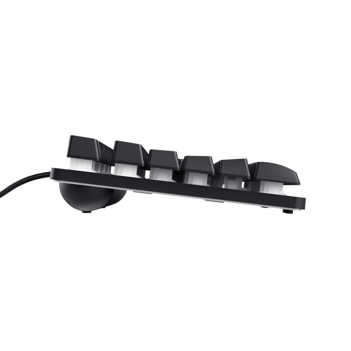 Trust GXT 833 Thado TKL teclado Jogos USB QWERTY Português Preto