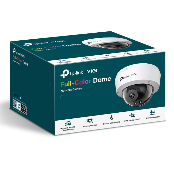 TP-Link VIGI C230(2.8mm) Domo Câmara de segurança IP Interior e exterior 2304 x 1296 pixels Teto