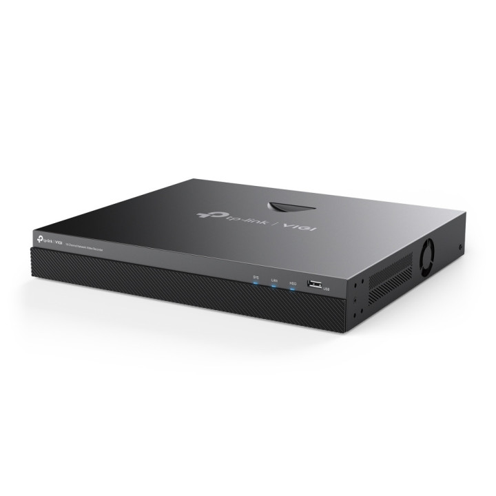 TP-Link VIGI NVR2016H gravador de vídeo em rede (NVR) Preto