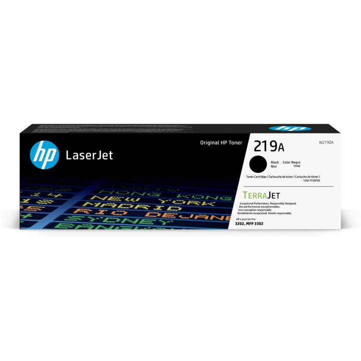 Toner Orignal HP LaserJet Original 219A Preto