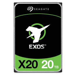 Seagate Enterprise Exos X20 unidade de disco rígido 20 TB 7200 RPM 3.5" SAS