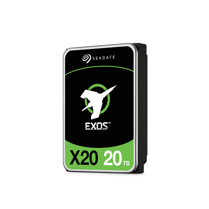 Seagate Enterprise Exos X20 unidade de disco rígido 20 TB 7200 RPM 3.5" SAS