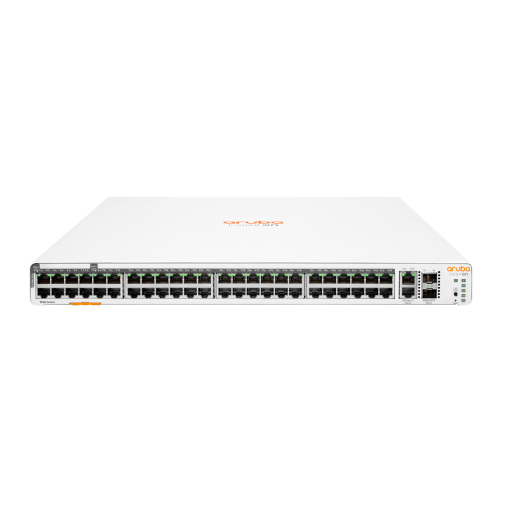 HPE Aruba Networking Aruba Instant On 1960 48G 40p Class4 8p Class6 PoE 2XGT 2SFP+ 600W Gerido L2+ Gigabit Ethernet