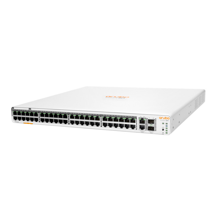 HPE Aruba Networking Aruba Instant On 1960 48G 40p Class4 8p Class6 PoE 2XGT 2SFP+ 600W Gerido L2+ Gigabit Ethernet