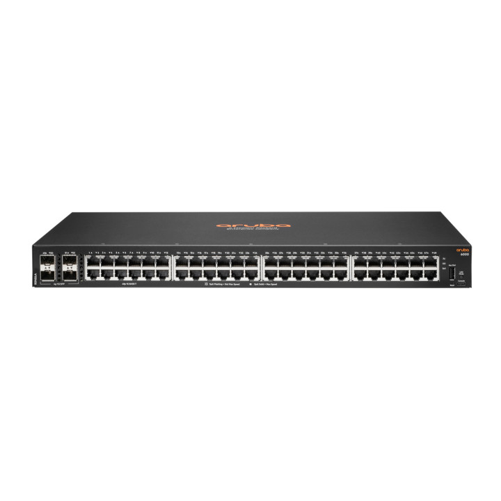 HPE Aruba Networking Aruba 6000 48G 4SFP Gerido L3 Gigabit Ethernet (10 100 1000) 1U