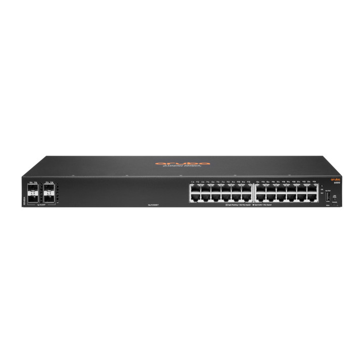 HPE Aruba Networking 6000 24G 4SFP Gerido L3 Gigabit Ethernet (10 100 1000) 1U
