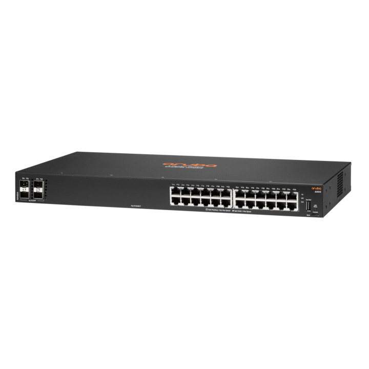 HPE Aruba Networking 6000 24G 4SFP Gerido L3 Gigabit Ethernet (10 100 1000) 1U