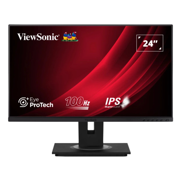 Viewsonic VG Series VG2448A-2 monitor de ecrã 60,5 cm (23.8") 1920 x 1080 pixels Full HD LED Preto