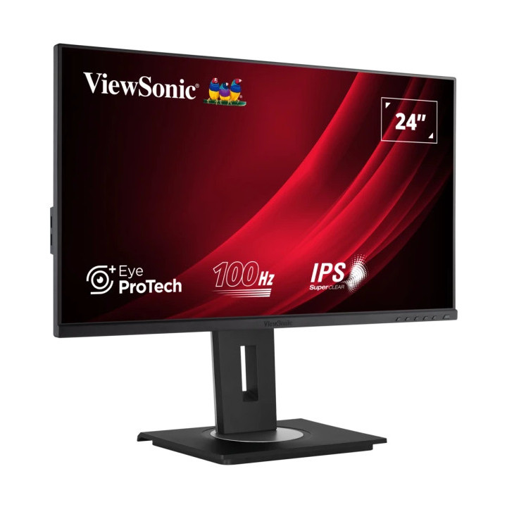 Viewsonic VG Series VG2448A-2 monitor de ecrã 60,5 cm (23.8") 1920 x 1080 pixels Full HD LED Preto