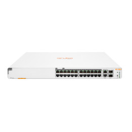 HPE Aruba Networking Aruba Instant On 1960 24G 20p Class4 4p Class6 PoE 2XGT 2SFP+ 370W Gerido L2+ Gigabit Ethernet