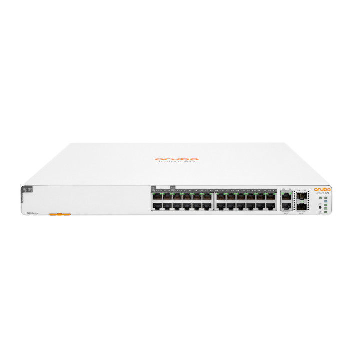 HPE Aruba Networking Aruba Instant On 1960 24G 20p Class4 4p Class6 PoE 2XGT 2SFP+ 370W Gerido L2+ Gigabit Ethernet