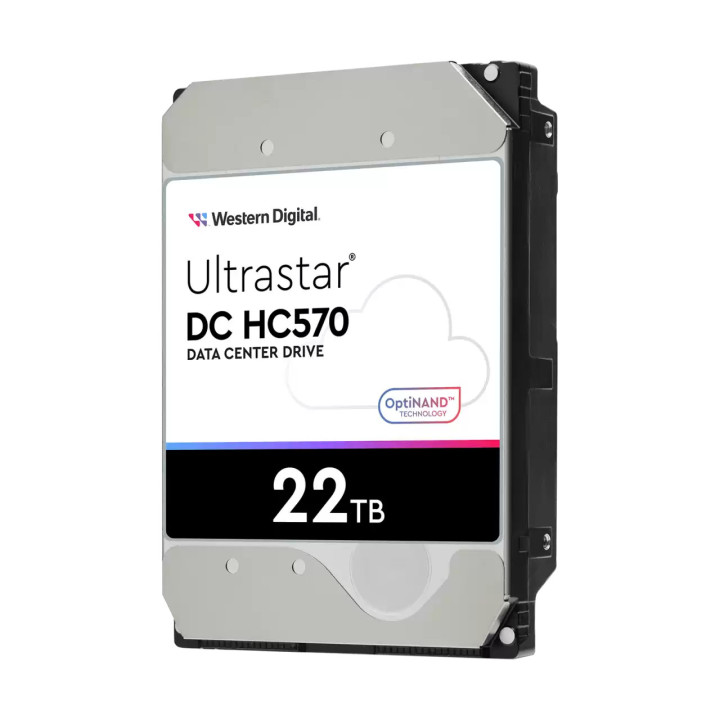 Western Digital Ultrastar DC HC570 unidade de disco rígido 22 TB 7200 RPM 512 MB 3.5" Serial ATA III