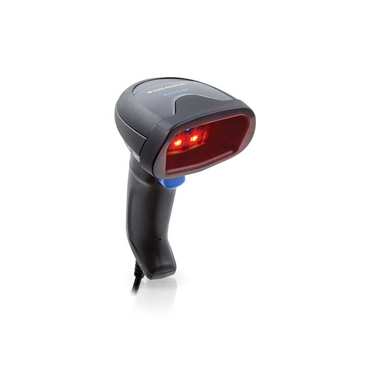Datalogic QuickScan 2500 Leitor de código de barras portátil 1D 2D Laser Preto