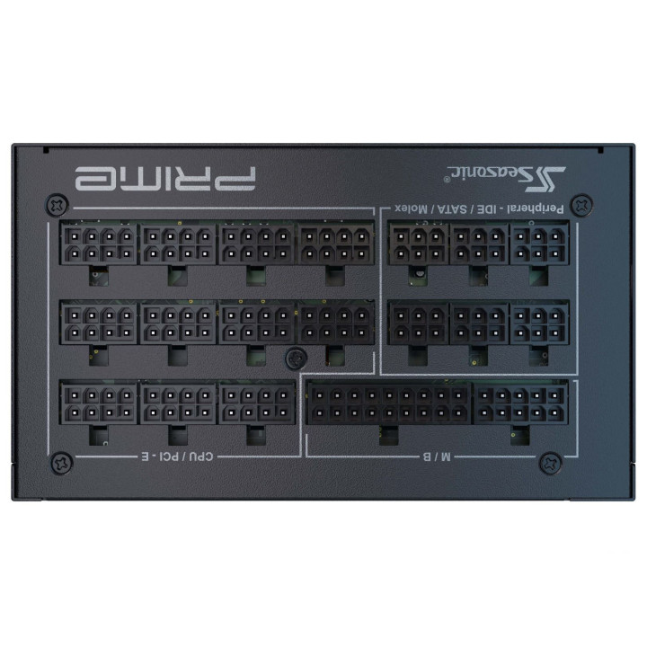 Seasonic PRIME-TX-1600 fonte de alimentação 1600 W 20+4 pin ATX ATX Preto