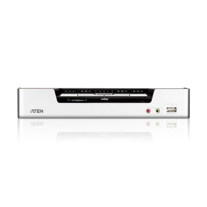 ATEN Switch USB HDMI Audio KVMP™ de 4 portas
