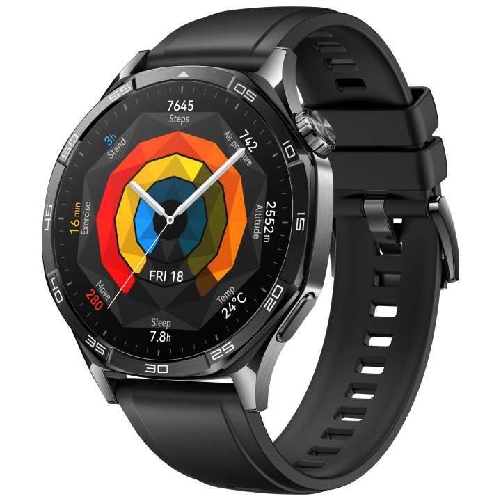 Huawei WATCH GT5 46mm 3,63 cm (1.43") AMOLED Digital 466 x 466 pixels Preto GPS
