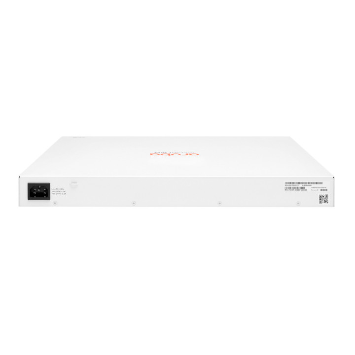 HPE Aruba Networking Aruba Instant On 1830 48G 24p Class4 PoE 4SFP 370W Gerido L2 Gigabit Ethernet (10 100 1000) Power over