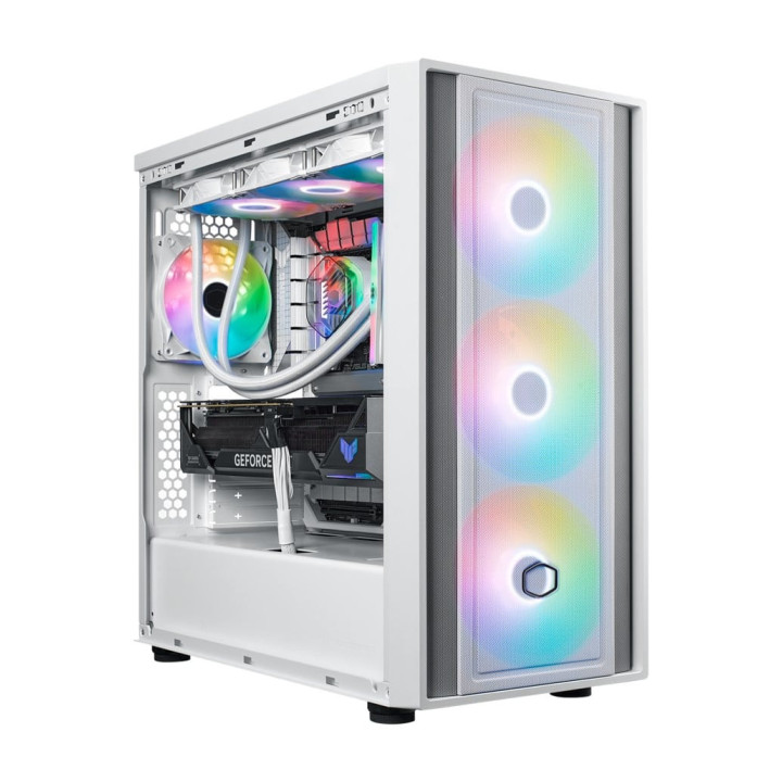 Caixa EATX Cooler Master MasterBox 600 White