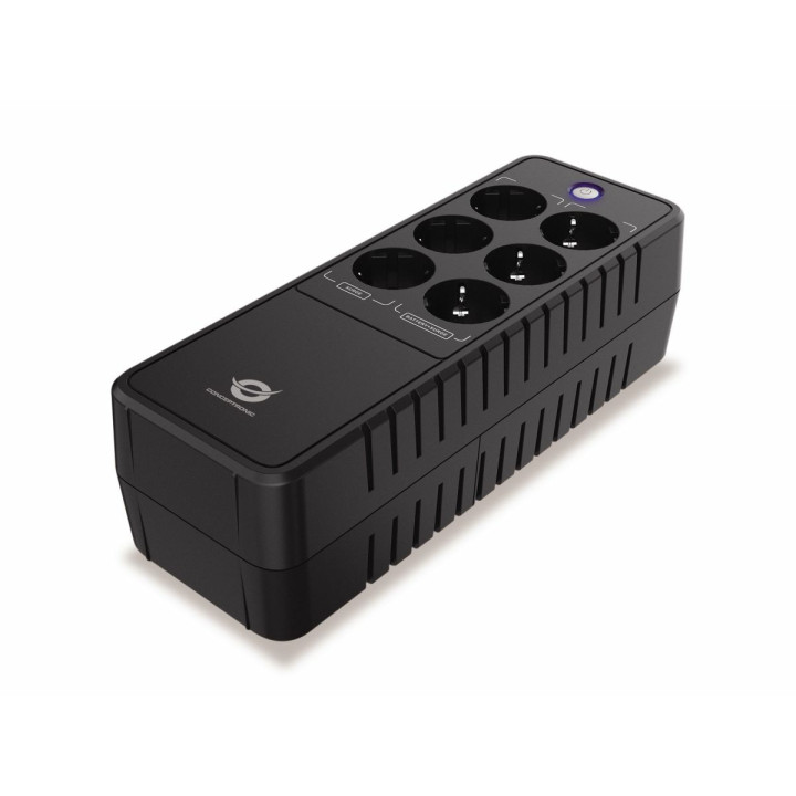 Conceptronic ZEUS09E UPS Em espera (Offline) 0,85 kVA 490 W 6 tomada(s) CA