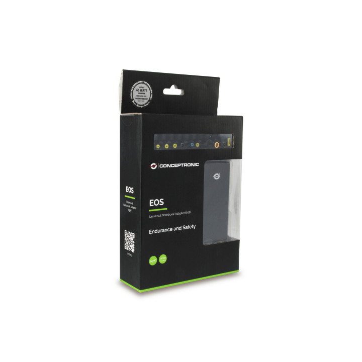 Conceptronic CNB65 adaptador e transformador Interior 65 W Preto