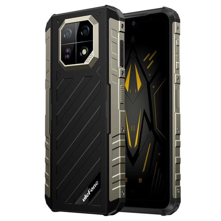 Ulefone Armor 22 16,7 cm (6.58") Android 13 4G USB Type-C 8 GB 128 GB 6600 mAh Preto