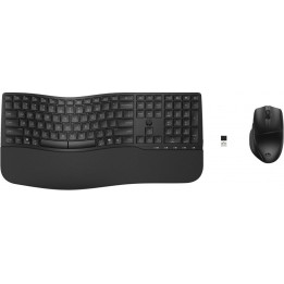 Teclado + Rato HP 680 Comfort Dual-Mode RF Wireless +Bluetooth Preto