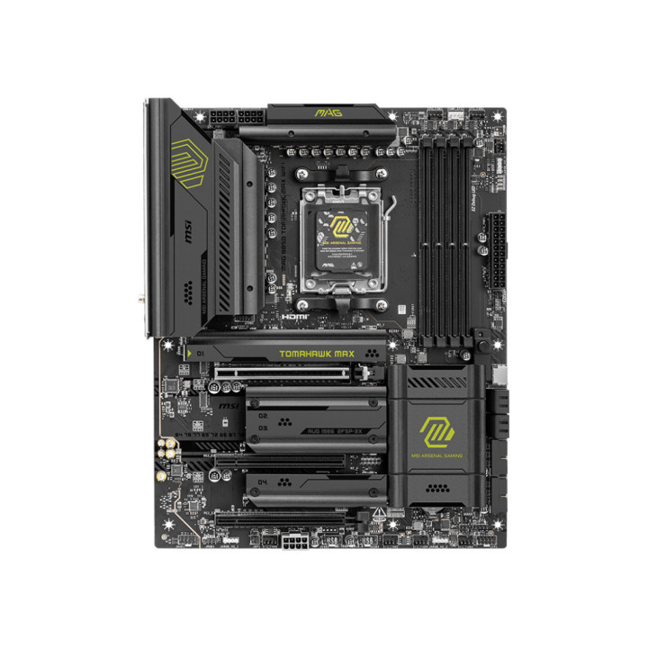 MSI MAG B850 TOMAHAWK MAX WIFI motherboard AMD B850 Ranhura AM5 ATX