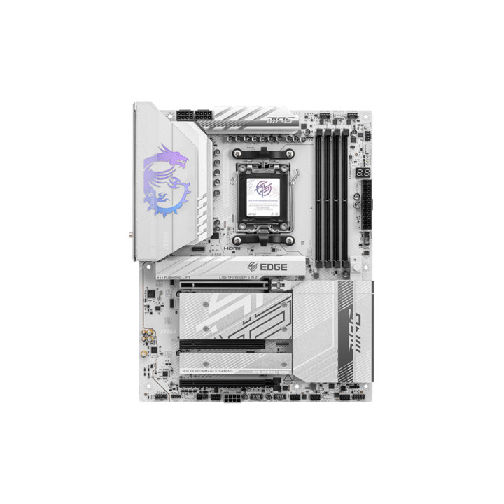 MSI MPG B850 EDGE TI WIFI motherboard AMD B850 Ranhura AM5 ATX