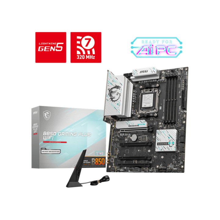 Motherboard MSI B850 GAMING PLUS WIFI AMD B850 AM5 ATX