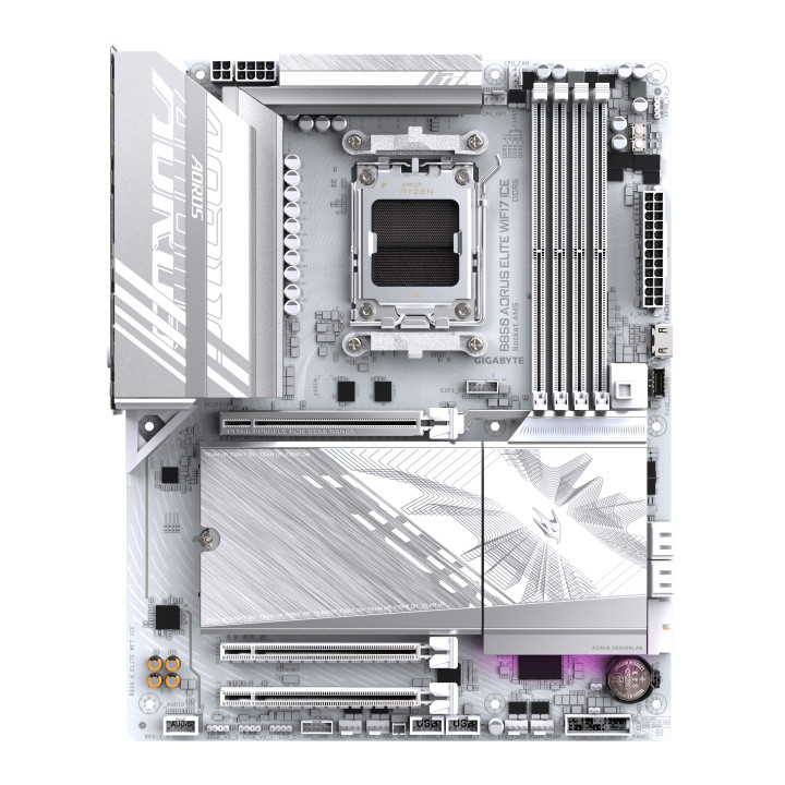 GIGABYTE B850 AORUS ELITE WIFI7 ICE AMD B850 Ranhura AM5 ATX