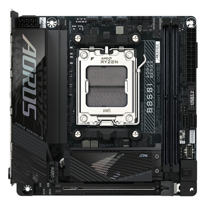 GIGABYTE B850I AORUS PRO motherboard AMD B850 Ranhura AM5 mini ITX