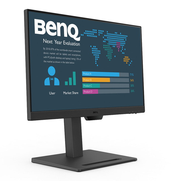 BenQ BL2490T monitor de ecrã 60,5 cm (23.8") 1920 x 1080 pixels Full HD Preto