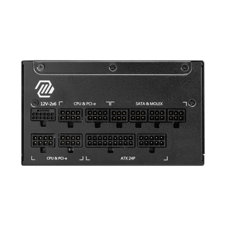 MSI MAG A1250GL PCIE5 fonte de alimentação 1250 W 24-pin ATX 1U Preto