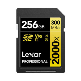 Lexar LSD2000256G-BNNNG cartão de memória 256 GB SDXC Classe 10