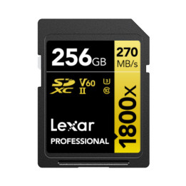 Lexar LSD1800256G-BNNNG cartão de memória 256 GB SDXC Classe 10