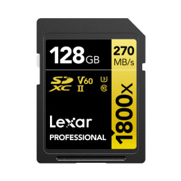 Lexar LSD1800128G-BNNNG cartão de memória 128 GB SDXC UHS-II Classe 10