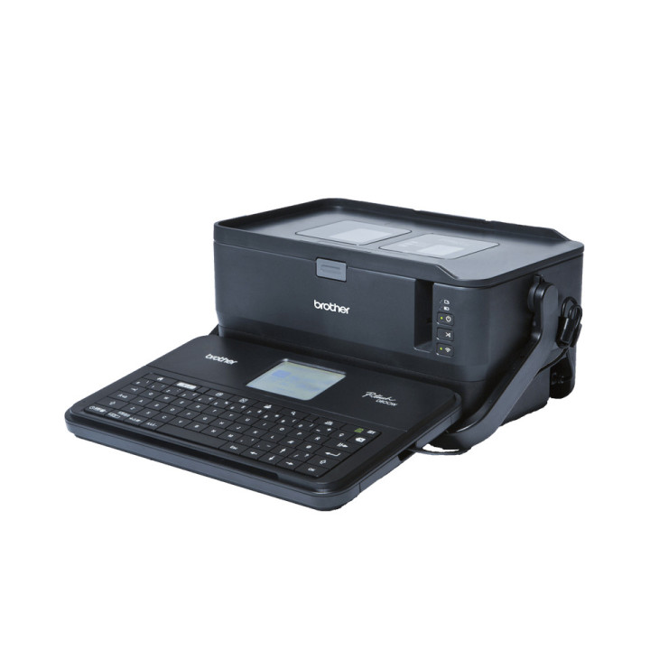 Brother PT-D800W impressora de etiquetas Trasferência termal 360 x 360 DPI 60 mm seg Com fios e sem fios TZe Wi-Fi QWERTY